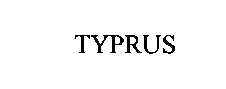 Trademark Logo TYPRUS