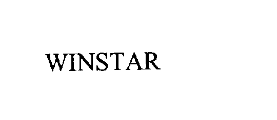 Trademark Logo WINSTAR