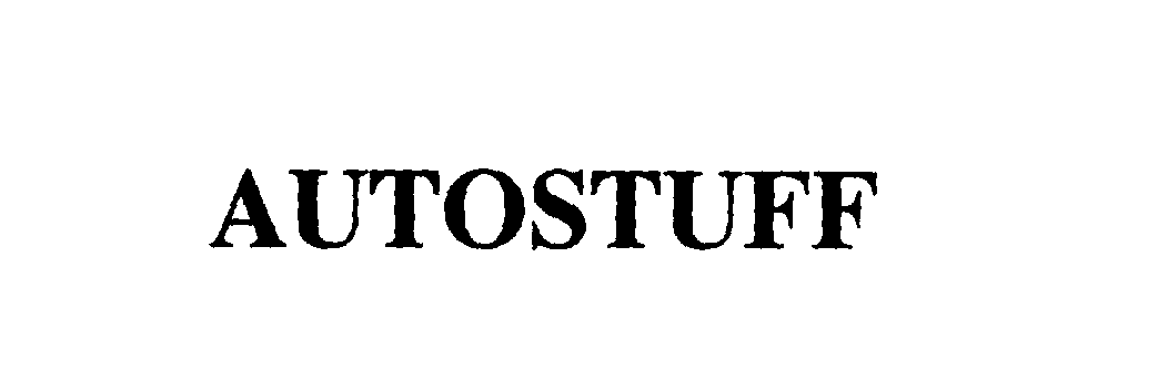 Trademark Logo AUTOSTUFF