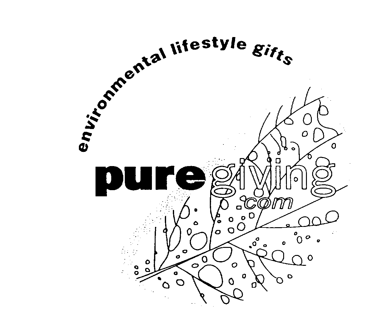  PURE GIVING.COM ENVIRONMENTAL LIFESTYLE GIFTS