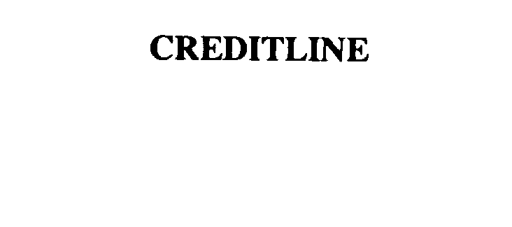 Trademark Logo CREDITLINE