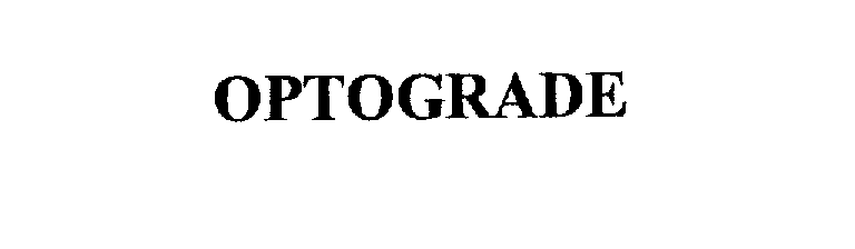 Trademark Logo OPTOGRADE