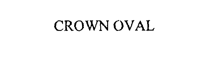  CROWN OVAL