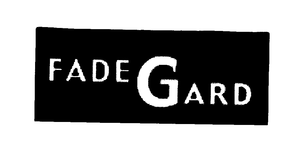Trademark Logo FADE GARD