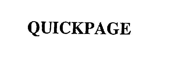 QUICKPAGE