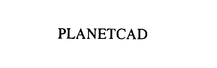 Trademark Logo PLANETCAD