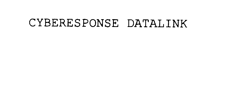  CYBERESPONSE DATALINK