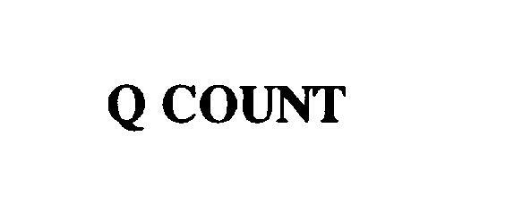 Trademark Logo Q COUNT