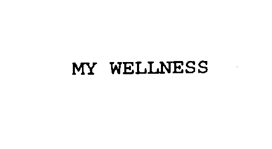 Trademark Logo MYWELLNESS