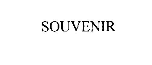 Trademark Logo SOUVENIR
