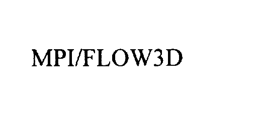 Trademark Logo MPI / FLOW3D