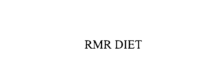  RMR DIET