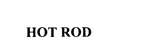 Trademark Logo HOT ROD
