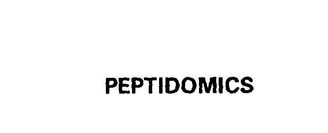 Trademark Logo PEPTIDOMICS