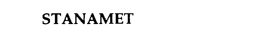 Trademark Logo STANAMET