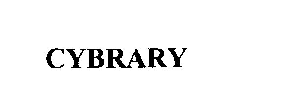 Trademark Logo CYBRARY