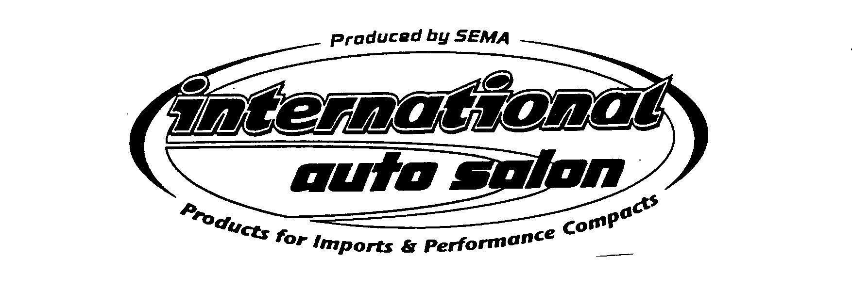 Trademark Logo PRODUCED BY SEMA INTERNATIONAL AUTO SALON PRODUCTS FOR IMPORTS & PERFORMANCE COMPACTS