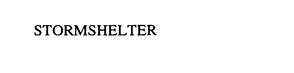 Trademark Logo STORMSHELTER