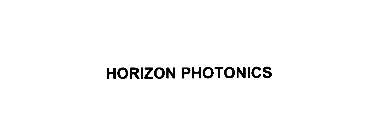 Trademark Logo HORIZON PHOTONICS