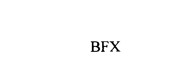 Trademark Logo BFX