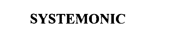 Trademark Logo SYSTEMONIC