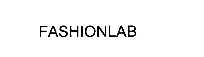 Trademark Logo FASHIONLAB