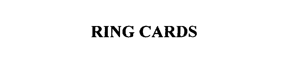  RING CARDS