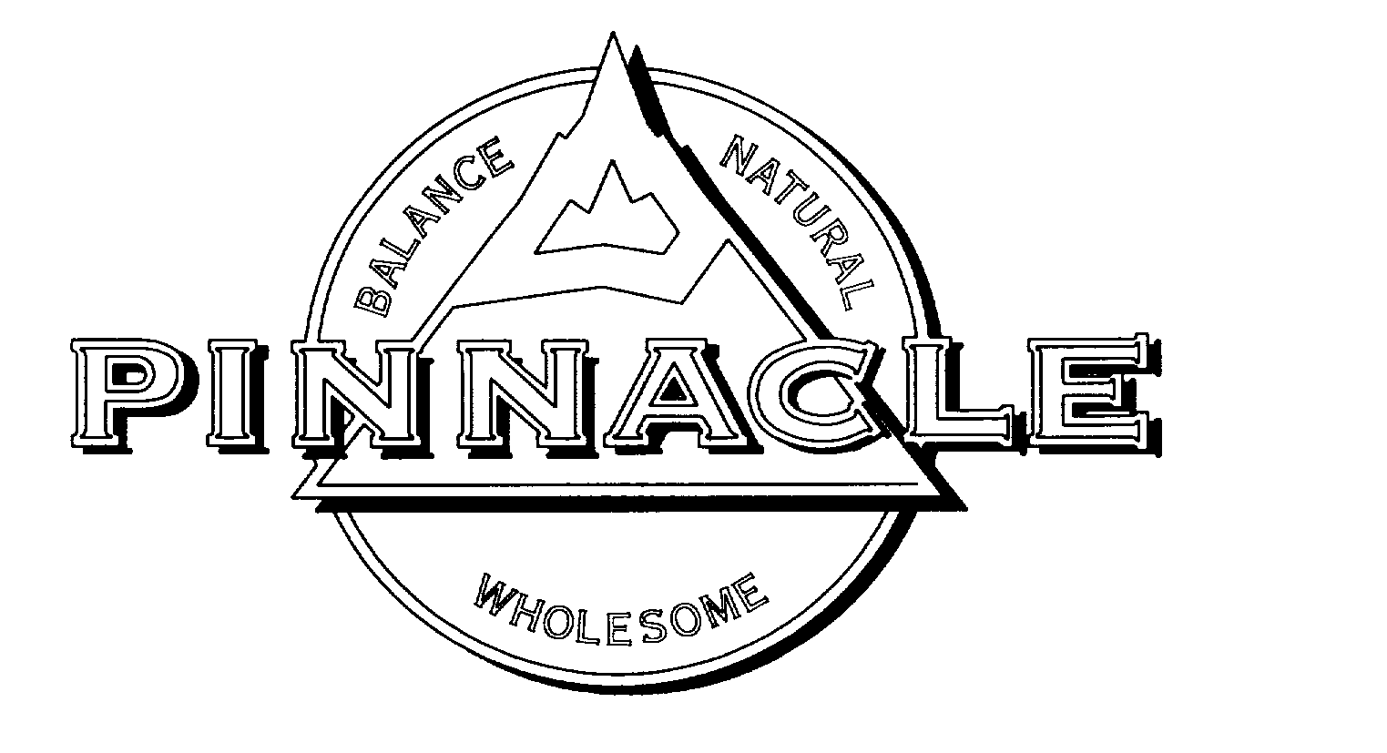 Trademark Logo PINNACLE BALANCE NATURAL WHOLESOME