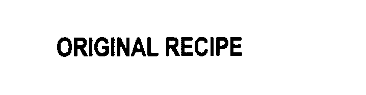  KATE'S ORIGINAL RECIPE