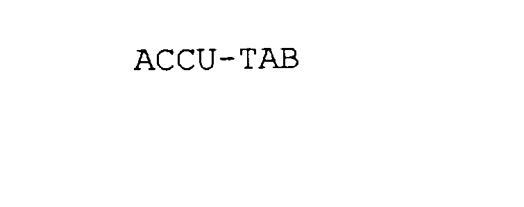 ACCU-TAB