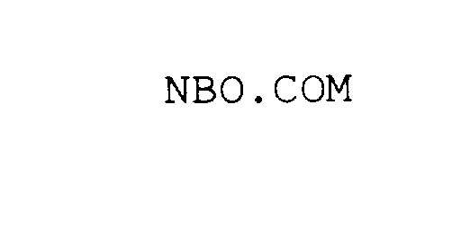 Trademark Logo NBO.COM