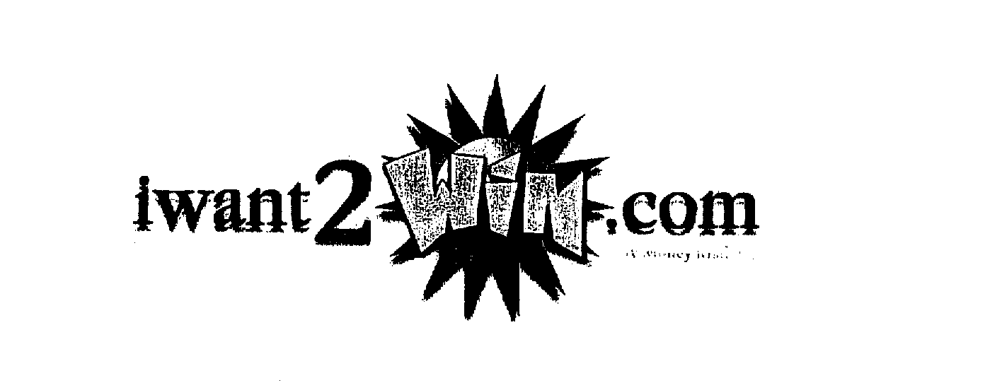 Trademark Logo I WANT 2 WIN.COM