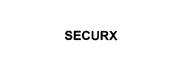 Trademark Logo SECURX