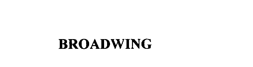Trademark Logo BROADWING