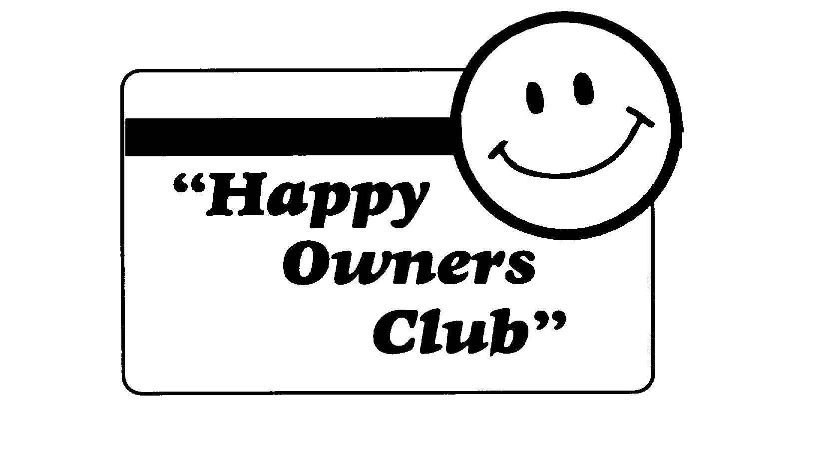 Trademark Logo "HAPPY OWNERS CLUB"