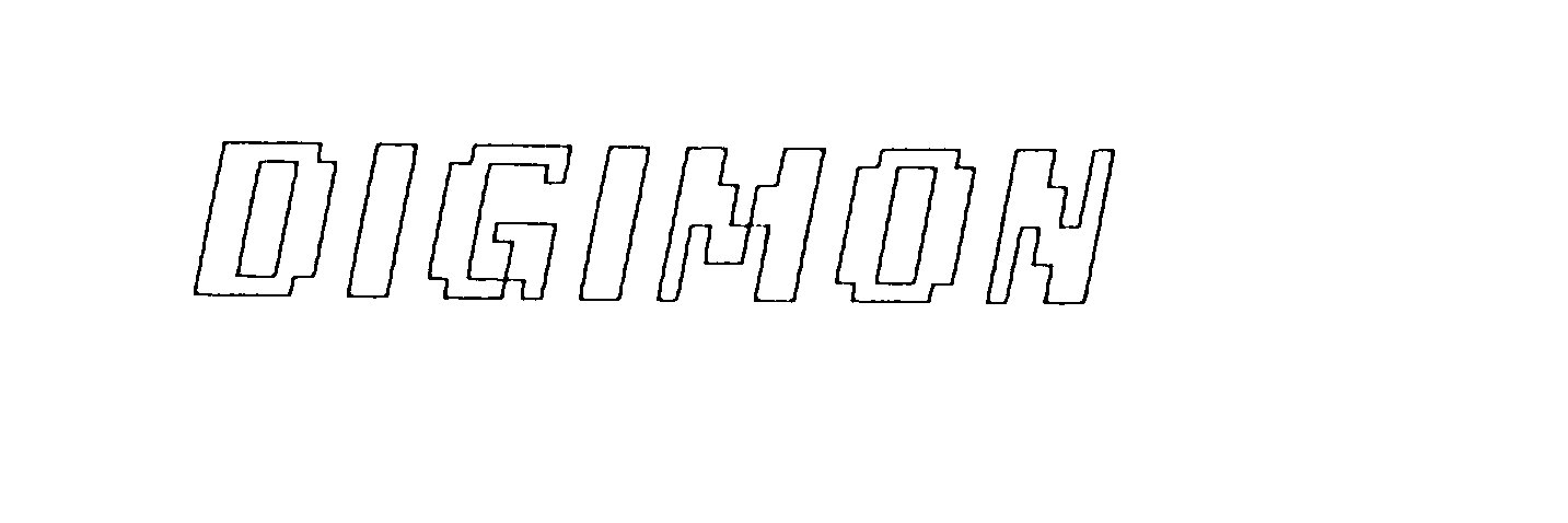 Trademark Logo DIGIMON