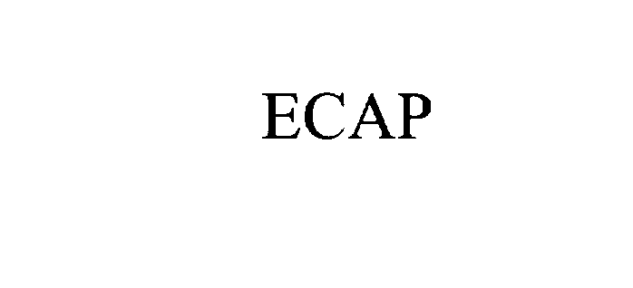 Trademark Logo ECAP