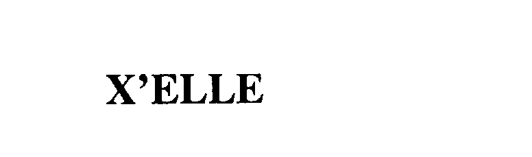 Trademark Logo X'ELLE