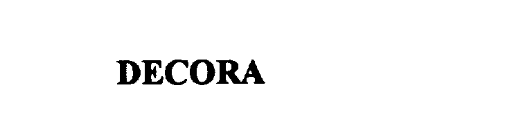 Trademark Logo DECORA