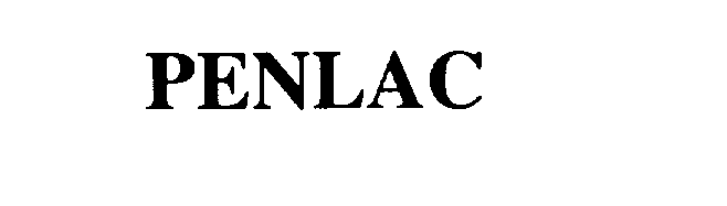 Trademark Logo PENLAC