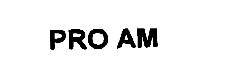 Trademark Logo PRO AM