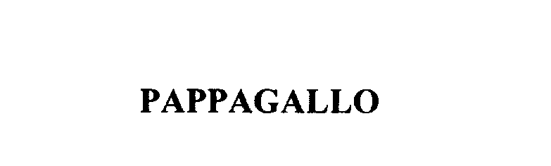 PAPPAGALLO