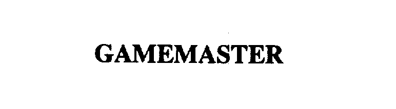 Trademark Logo GAMEMASTER