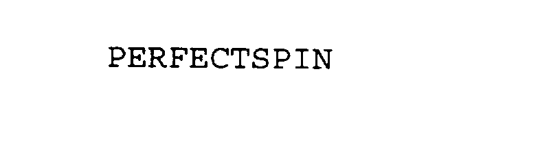 Trademark Logo PERFECTSPIN