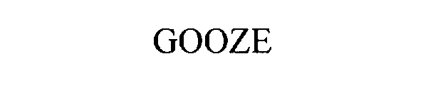 Trademark Logo GOOZE