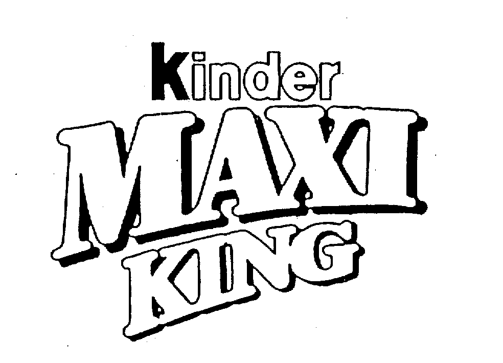 KINDER MAXI KING