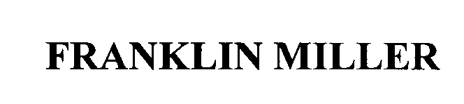 Trademark Logo FRANKLIN MILLER