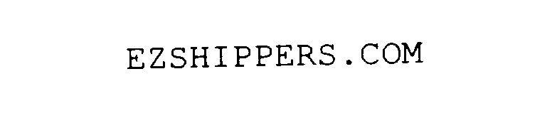 Trademark Logo EZSHIPPERS.COM