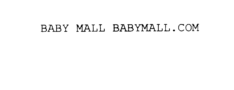  BABY MALL BABYMALL.COM