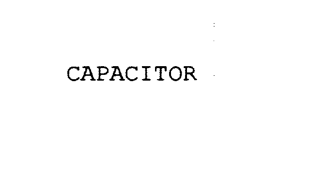 CAPACITOR